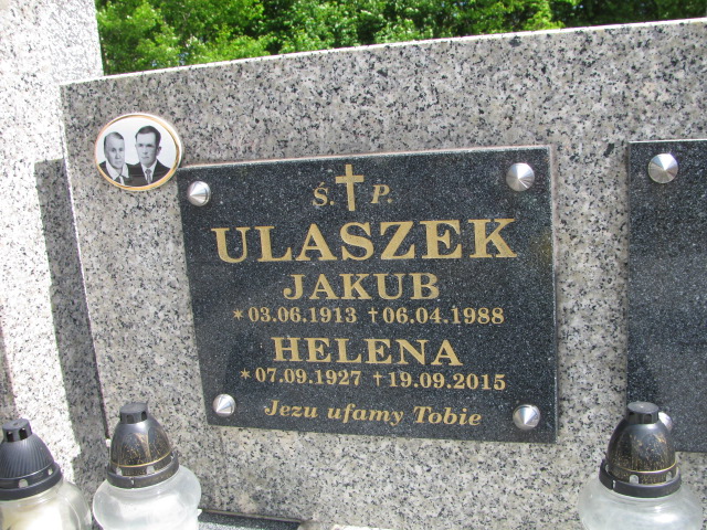 Helena Ulaszek 1927 Jasło Gmina - Grobonet - Wyszukiwarka osób pochowanych